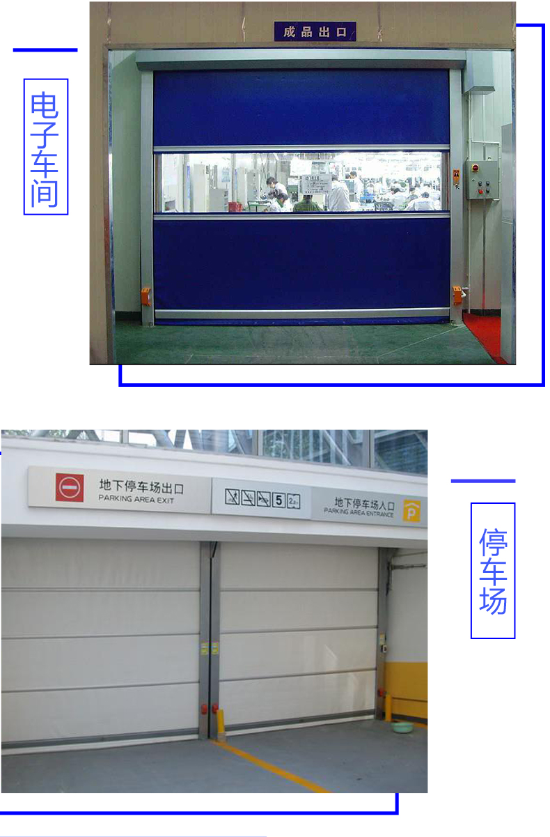 PVC Rapid Rolling Door