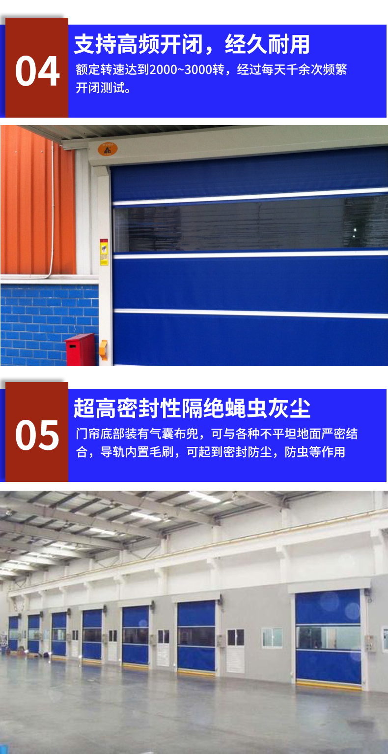 PVC Quick Rolling Door