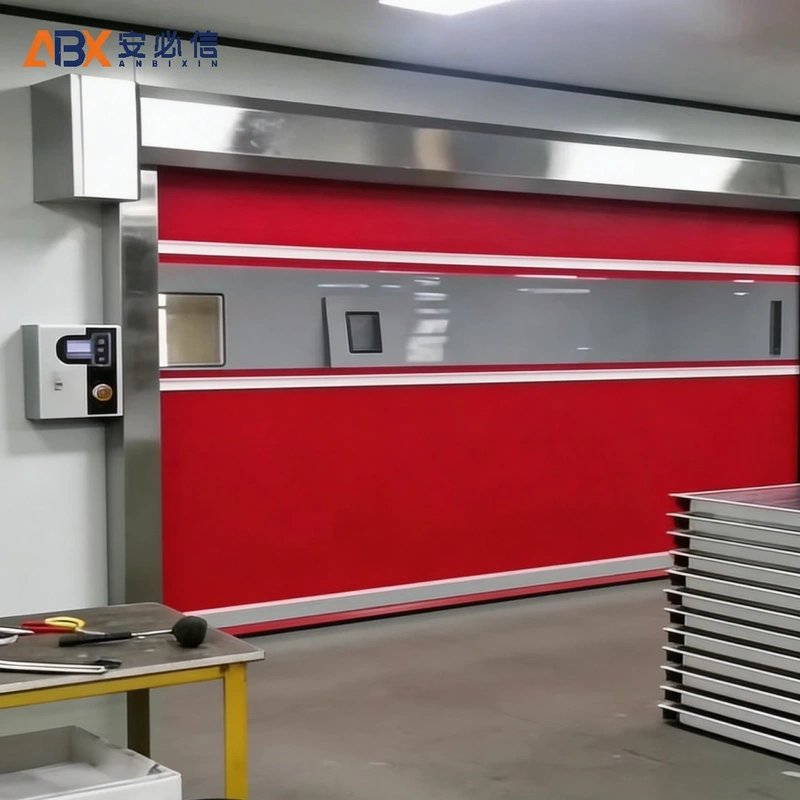 High Speed Industrial Roll-Up Door | ABX Industrial Door Manufacturer