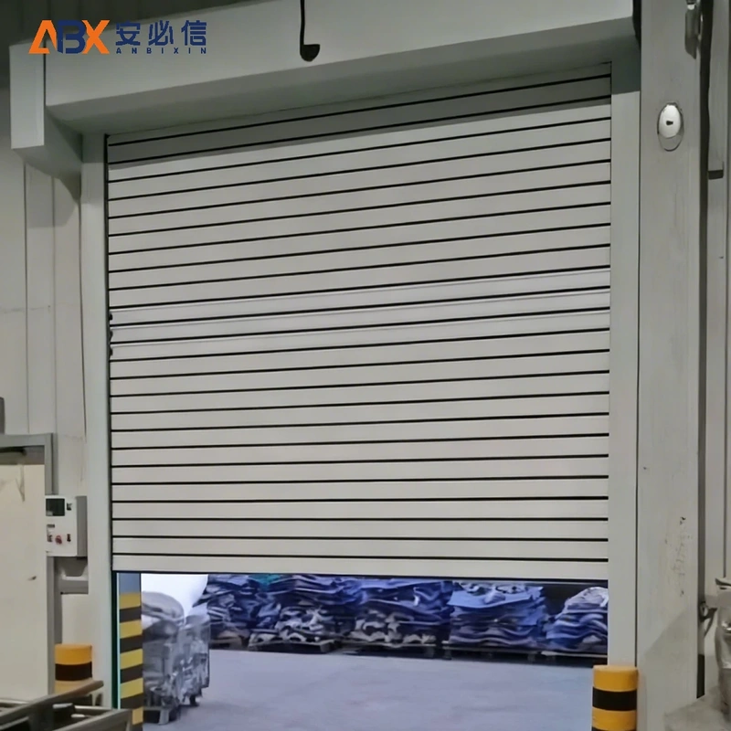Aluminum Turbo Hard Fast Door | ABX Industrial Door Manufacturer
