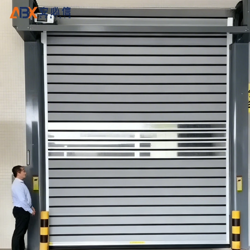 Aluminum Turbo Hard Fast Door | ABX Industrial Door Manufacturer