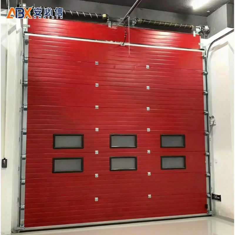 ABX Industrial Sectional Doors for Modern Logistics Distribution Center