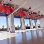 Aluminum Glass Industrial Sectional Door - 5